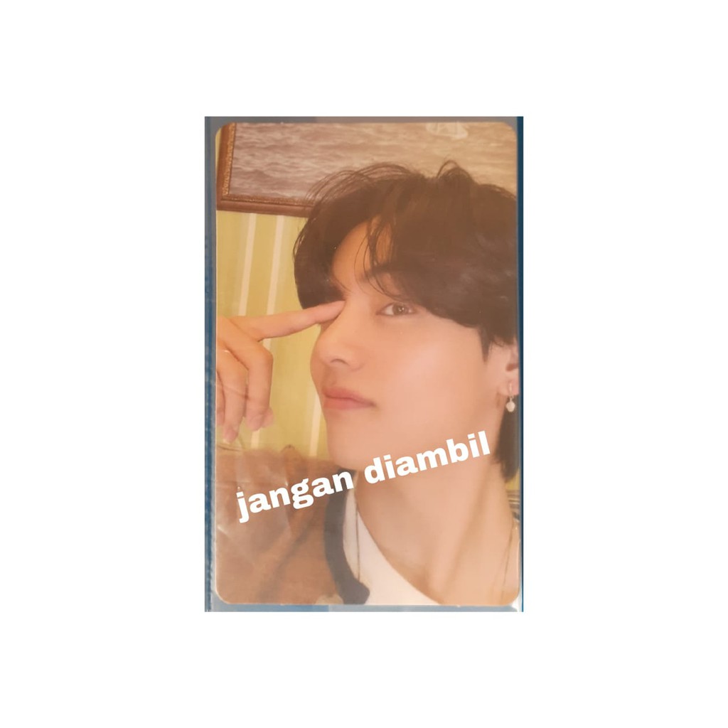 PHOTOCARD PC RANDOM BE ESSENTIAL KIM TAEHYUNG BTS OFFICIAL