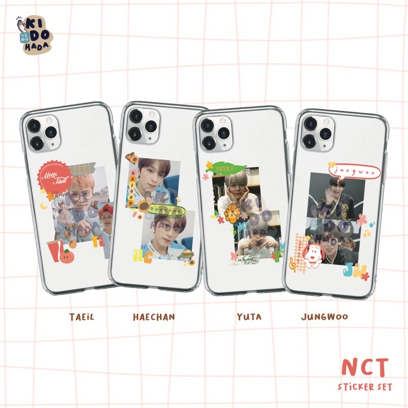 NCT127 Aesthetic Boyfie Sticker Deco Pack