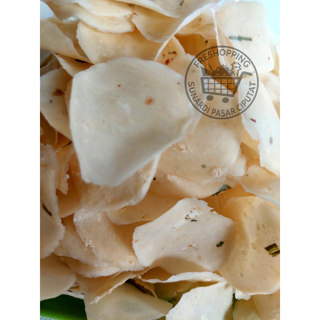 Opak ilat / lidah Mentah varian bulat 250 gram