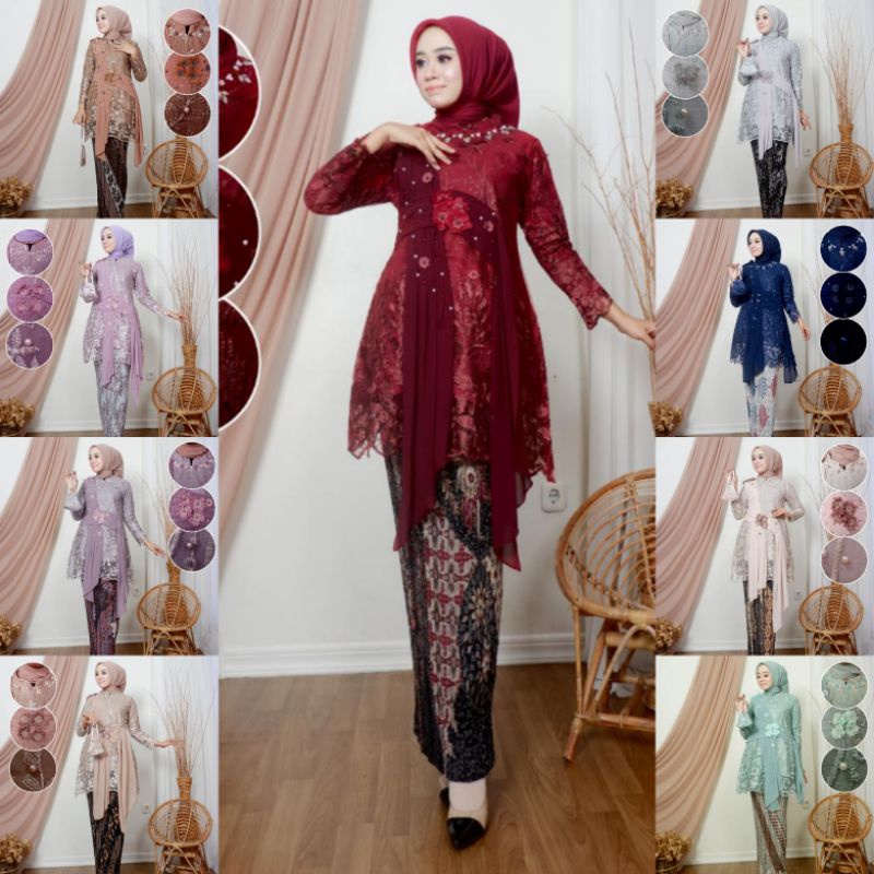 KEBAYA ORIGINAL//KEBAYA MODERN//TUNIK MEDINA//Kode KMD