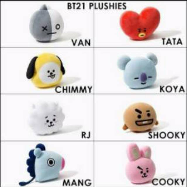 BTS BT21 Ring Holder Handphone Bentuk Balon Air Bag Pegangan HP LED