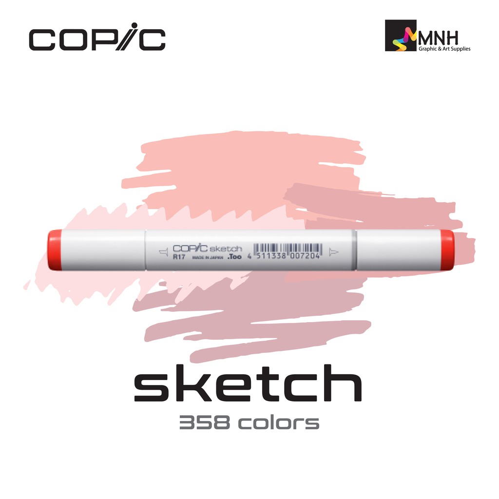 

Spidol Copic Sketch Marker Red Series (Satuan) R17 - R35