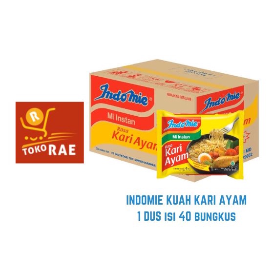 

Indomie Kari Ayam 1 dus isi 40 bungkus