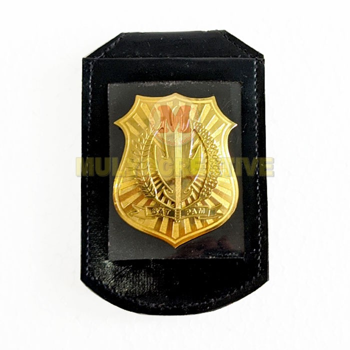 Dompet KTA Logo Satpam Dompet Lencana Aksesoris Security Satpam