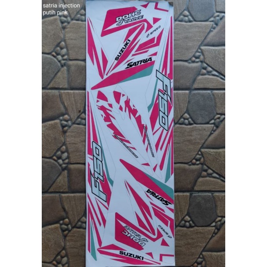 STRIPING SATRIA FU FI VARIASI