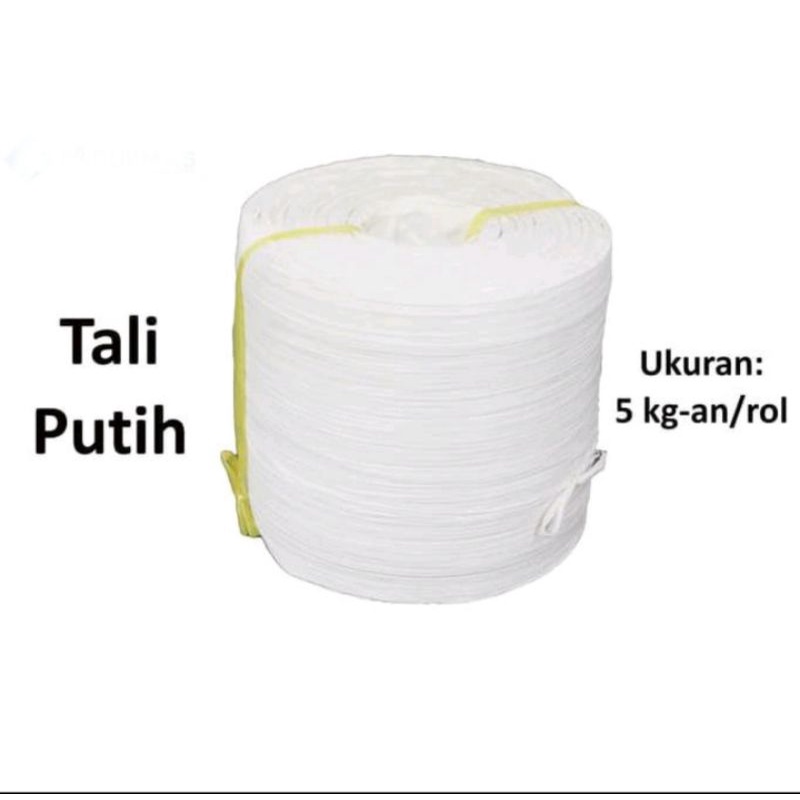 

tali rafia putih polos