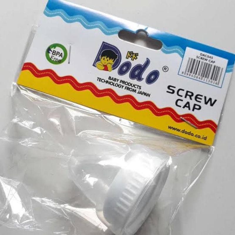 Dodo Screw Cap DAC045 - Dodo Ring Botol Standard Neck BPA Free - Ring Dot Botol Susu