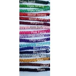 Terlaris.. Gelang Tali Huruf Xuping Bulat