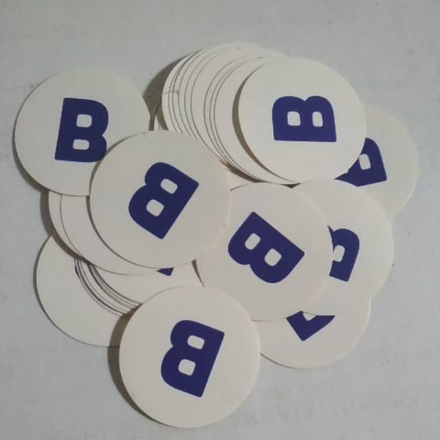 

Stiker Huruf B