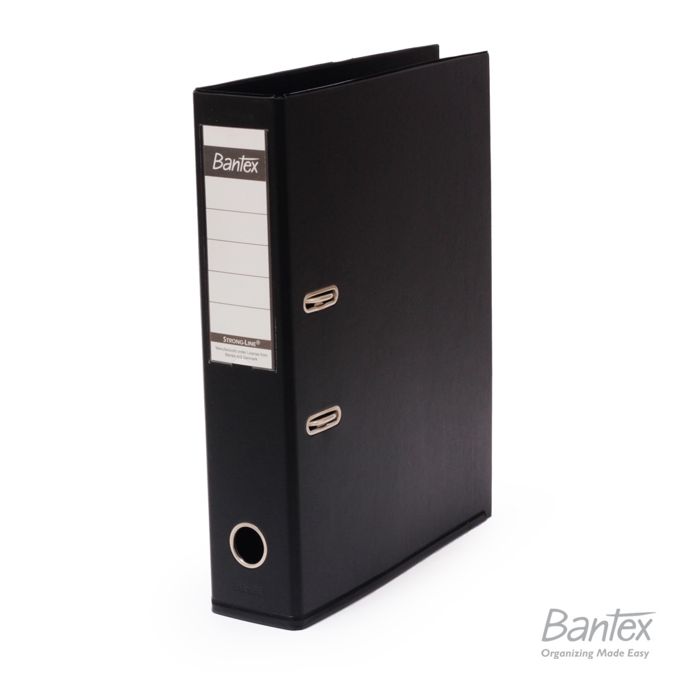 

Bantex Ordner Folio 7 cm PVC Lever Arch File Black 1465V10 PKM Bandung