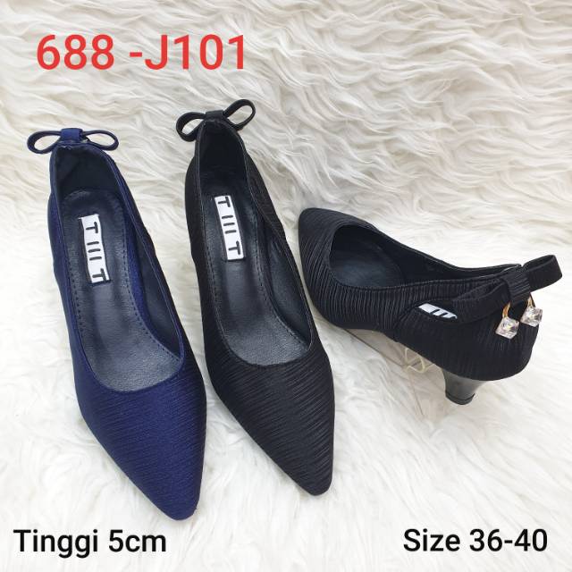 Sepatu Heels TIIIT/ 688-J101/ Tinggi 5cm/ Size36-40