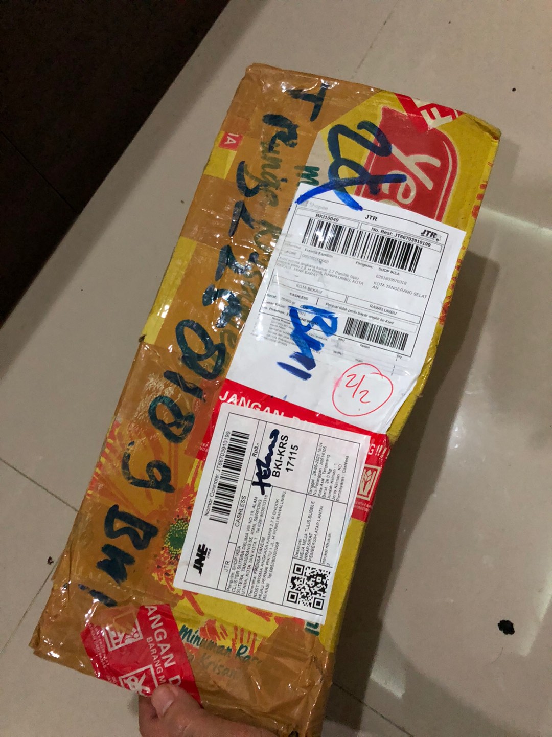 Sikfixa Pelindung Lantai Tempel Isi 20 Pcs