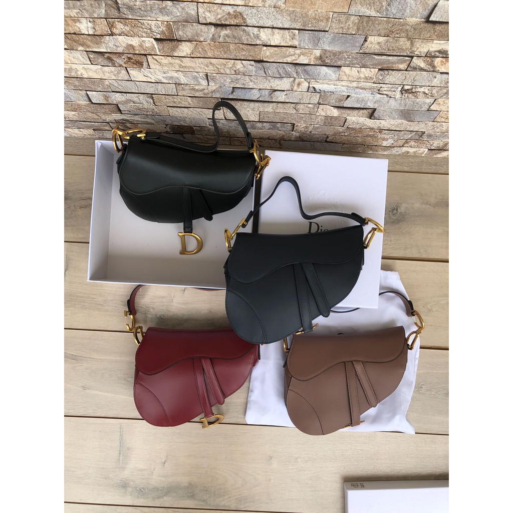 Tas Dior Saddle Medium Swift Leather Mirror 3351