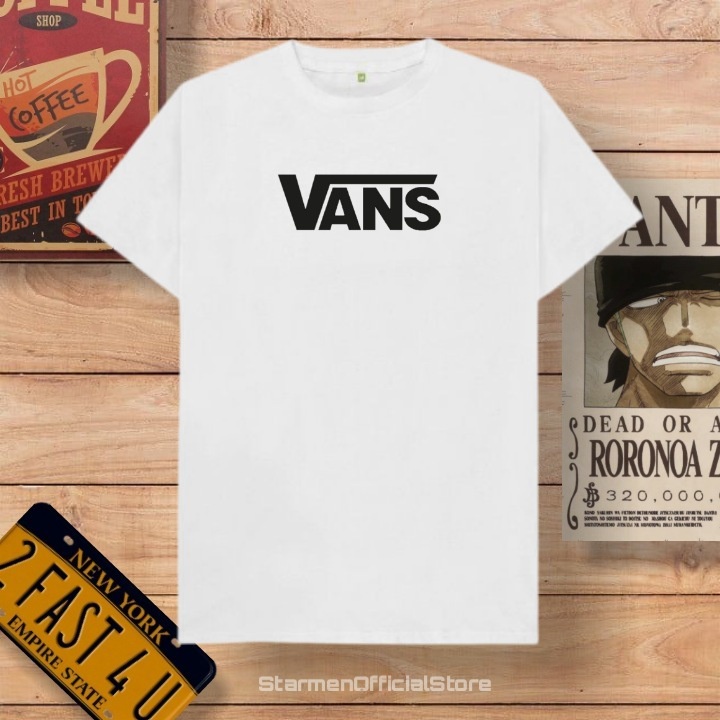 Kaos Distro Unisex VANS Katun Combed 30s / sablon polyflex /polyflex premium / Pakaian Pria Wanita Atasan Cowok Cewek /kaos kekinian / kaos viral / tshirt tumbrl tee basic /SIZE M , L , XL , XXL / kaus oblong oversize kaos murah best seller ready