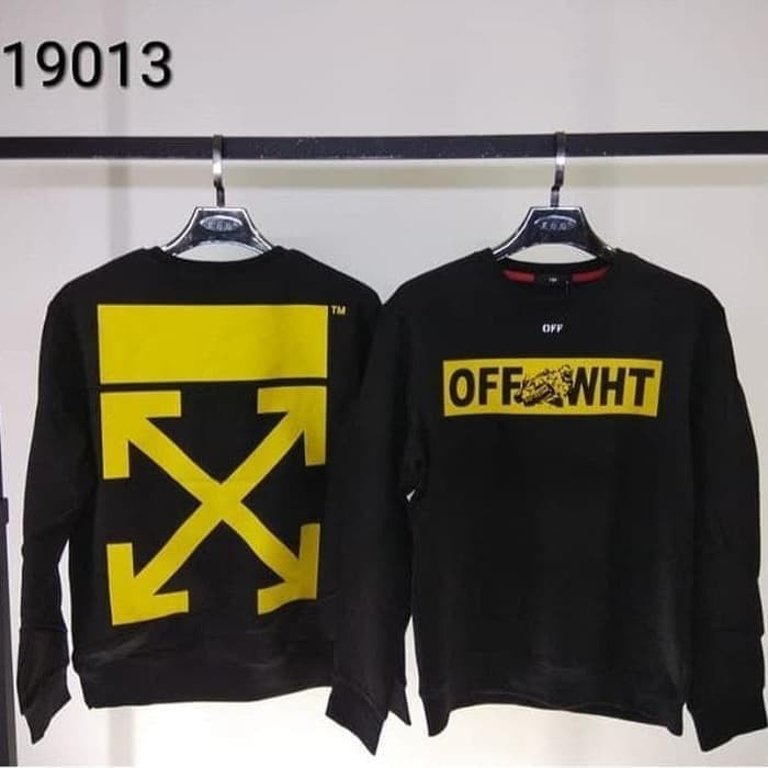 sweater off white premium original Quliaty