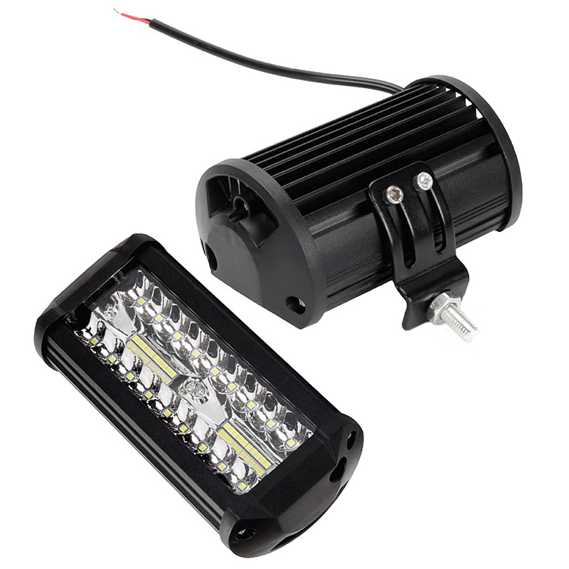 1 Pc Lampu Sorot Mobil 40 Led Anti Air Ukuran 7 Inch 120w