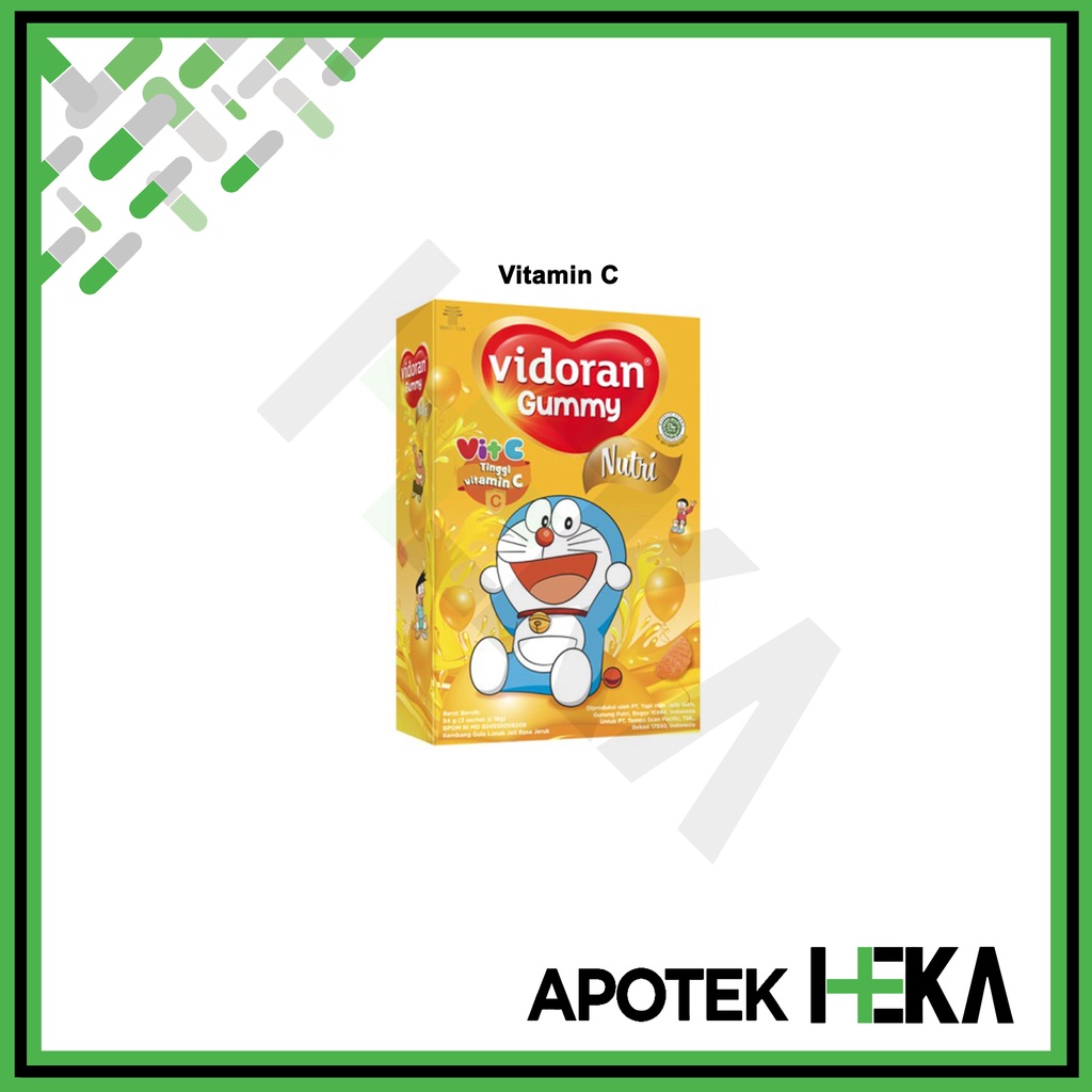 Vidoran Gummy 54 g - Suplemen Vitamin Anak (SEMARANG)