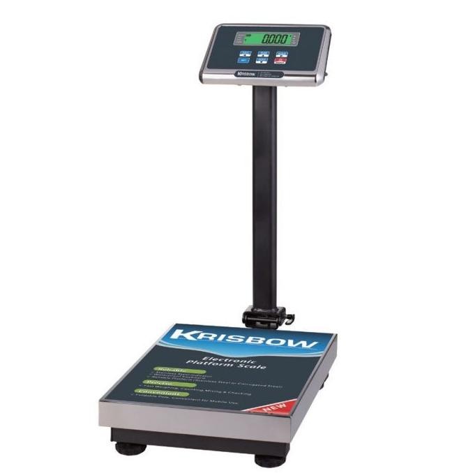 Timbangan Duduk Digital KRISBOW DIG PLATFORM SCALE 60KG W/ Tera