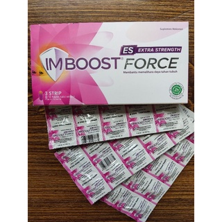 Jual Imboost FORCE EXTRA STRENGTH (1strip 10 tablet) | Shopee Indonesia