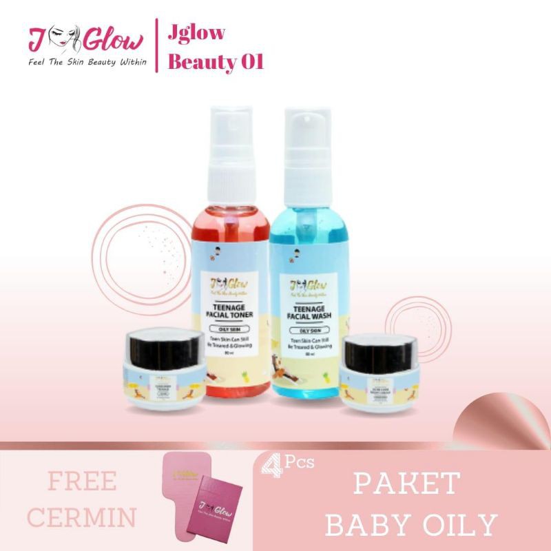 BABY jGLOW ACNE/REMAJA/OILY/SKINCARE/JGLOW/CERAH/GLOWING/AMAN/HALAL/BPOM/ANAKREMAJA