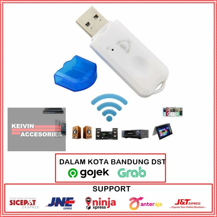 Mobil-Audio-Konektor-Kabel- Usb Bluetooth Audio Receiver Tanpa Aux -Kabel-Konektor-Audio-Mobil.