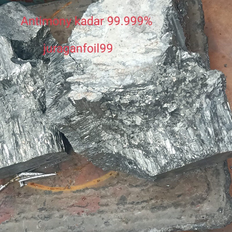 antimony kadar 99.999%.100gram