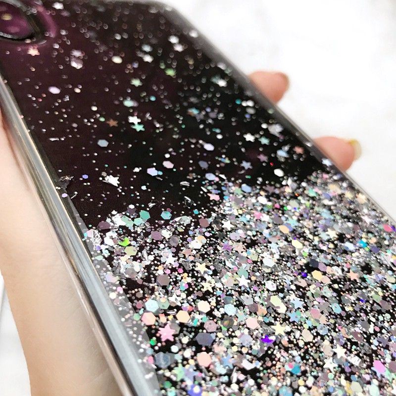 Samsung Galaxy S20 Ultra M30S A91 A81 A20E A80 A90 A60 J5 Prime J4 J6 Plus Note 10 Lite Glitter Case Bersinar Bintang DGX