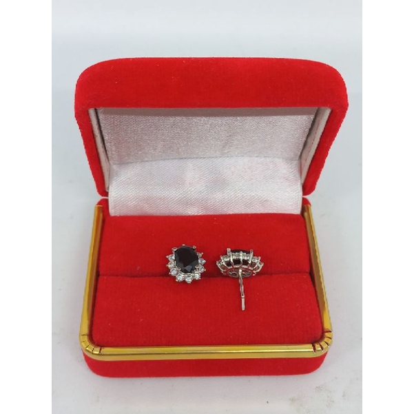 GIWANG BATU OVAL LADYDAY MP KELL/ GIWANG PERAK ASLI SILVER 925 LAPIS EMAS/ GELANG FASHION WANITA IMPOR