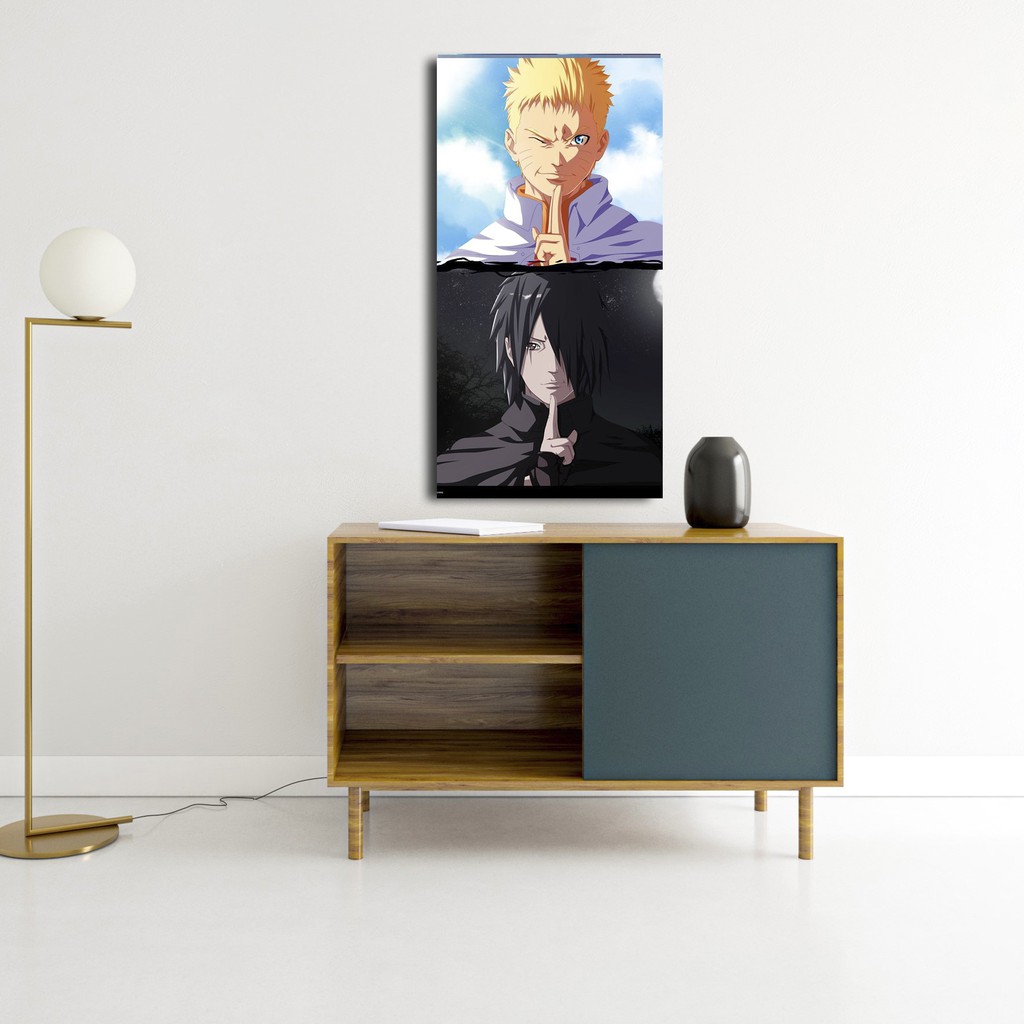 Hiasan dinding naruto 15X30 CM Wall Decor Kamar Rumah pajangan poster Anime Naruto-NARUTO 2
