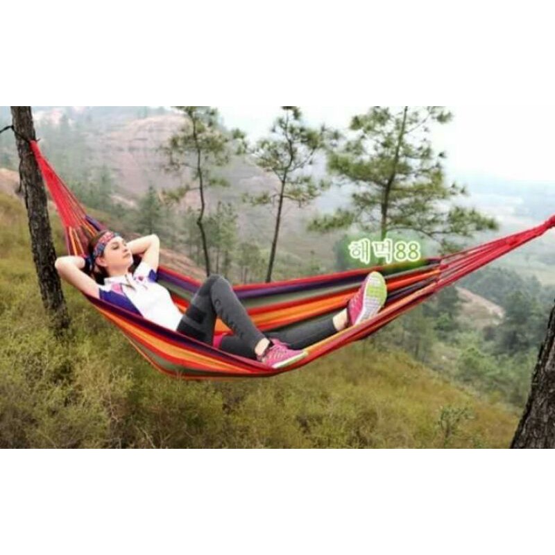 HAMOK AYUNAN CAMPING AYUNAN GANTUNG HEMOK AYUNAN HAMOCK UNIK HAMMOCK