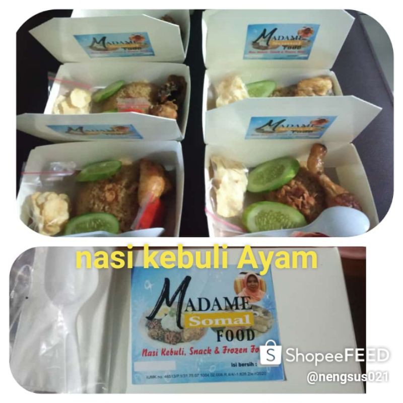 

Nasi kebuli ayam goreng