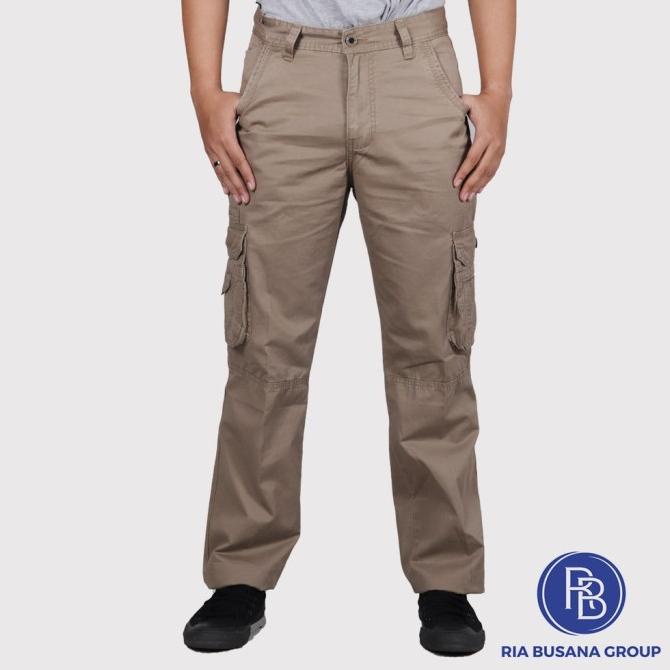 LATEST RIA BUSANA - ROXELD - CELANA PANJANG CARGO DEWASA PRIA ART. DHTG6456E