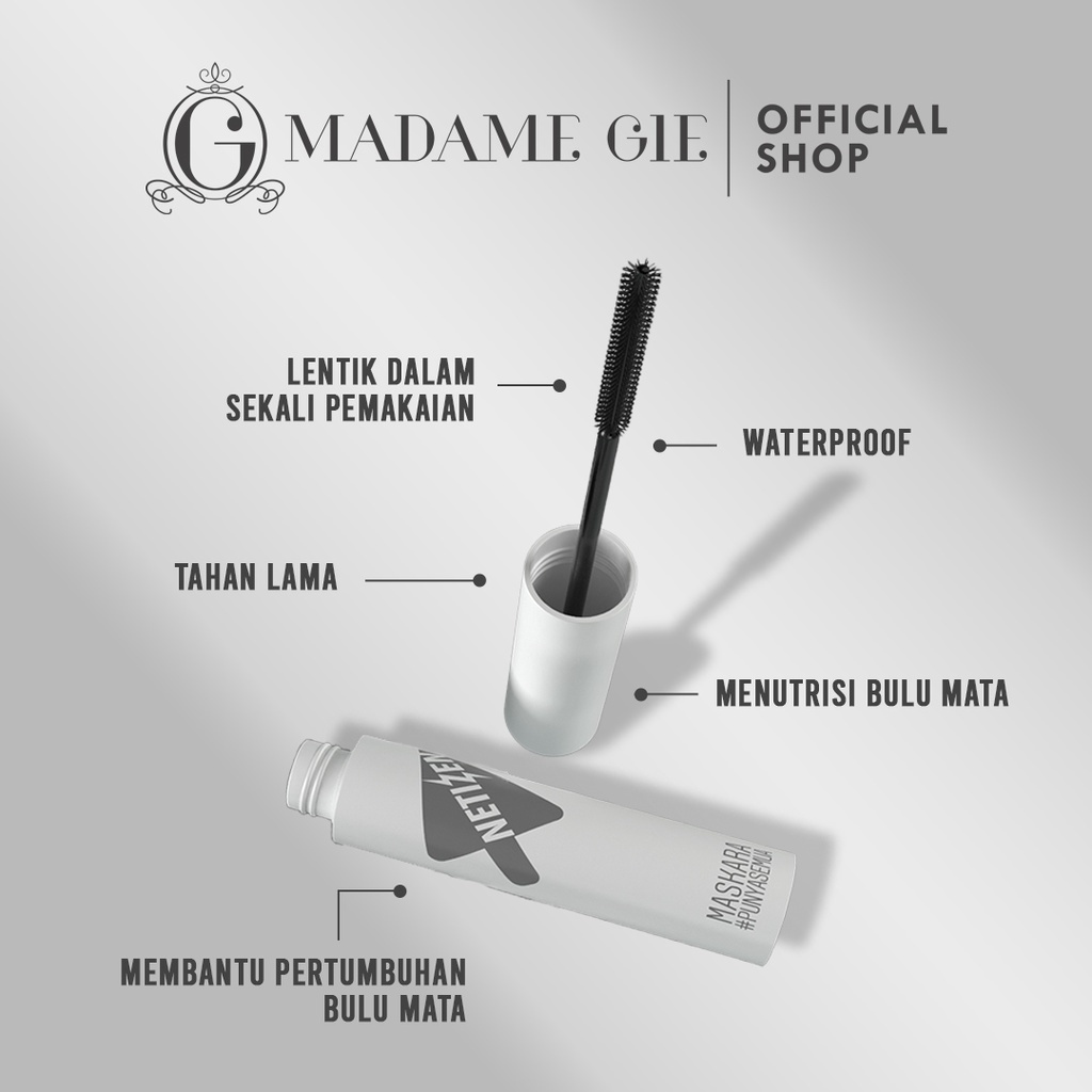 Madame Gie Mascara Netizen | Make Up Maskara Waterproof