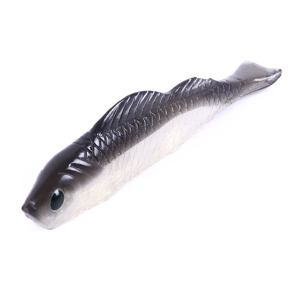 HENGJIA 10Pcs 6.8cm/2.7g Softfish Umpan Pancing Swimbait Ikan Bait Fishing Lure Bass Wobbler Tackle