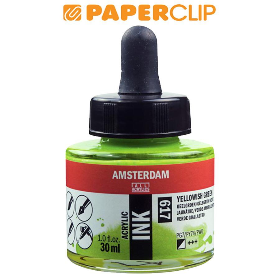 

CAT ACRYLIC AMSTERDAM 17206170AAC INK 30ML YELLOWISH GREEN
