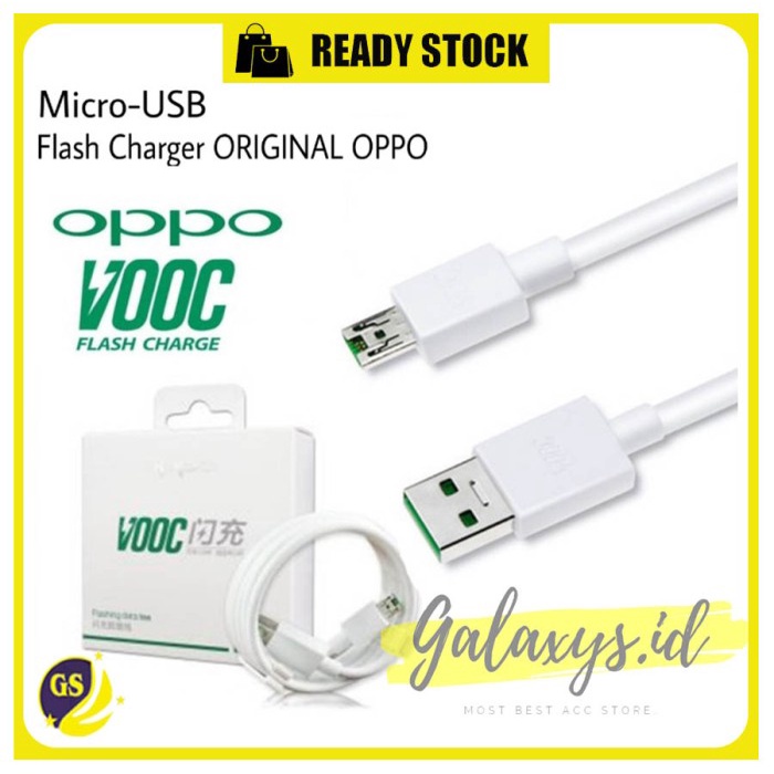 Kabel Data Oppo Ori USB Original 100% Oppo R15 Micro USB 2A CABLE