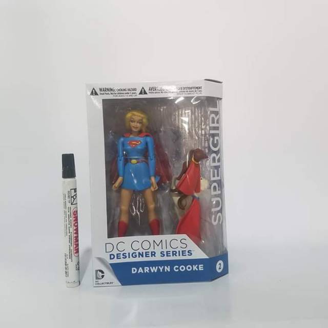 Mainan action figure
Supergirl dc collectibles
Designer series darwyn cooke
Tinggi sekitar 7 inch