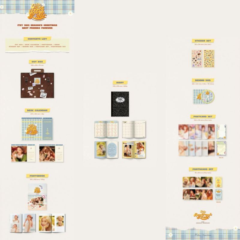 OPEN PO SEASON GREETINGS 2022 ITZY