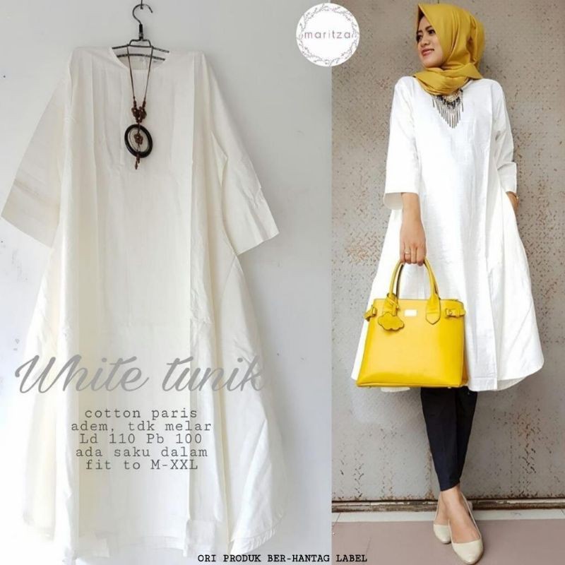 WHITE TUNIK