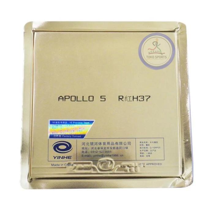 TERBAIK Yinhe Apollo 5 + Karet Yinhe + Karet Bet Pingpong