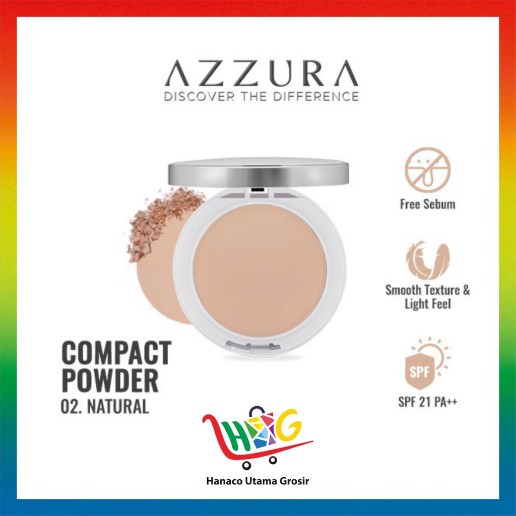 AZZURA COMPACT POWDER BEDAK PADAT