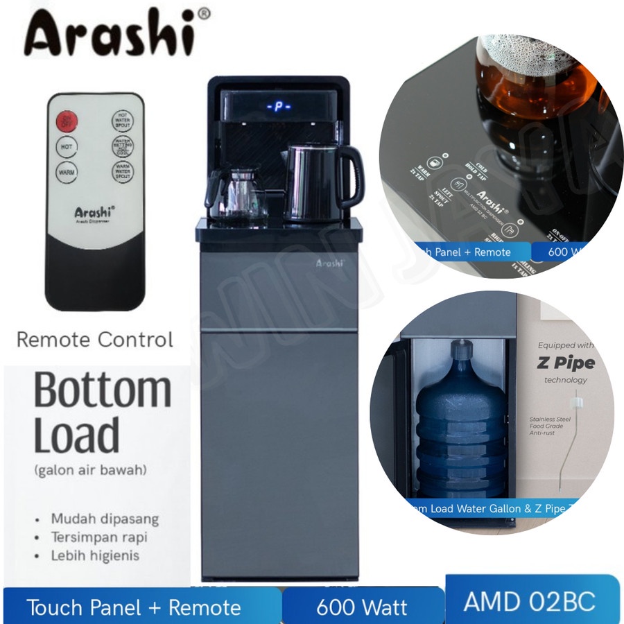 Jual Dispenser Arashi Multifunction Amd Bc Hot Cool Galon Di Bawah Terbaru Shopee Indonesia