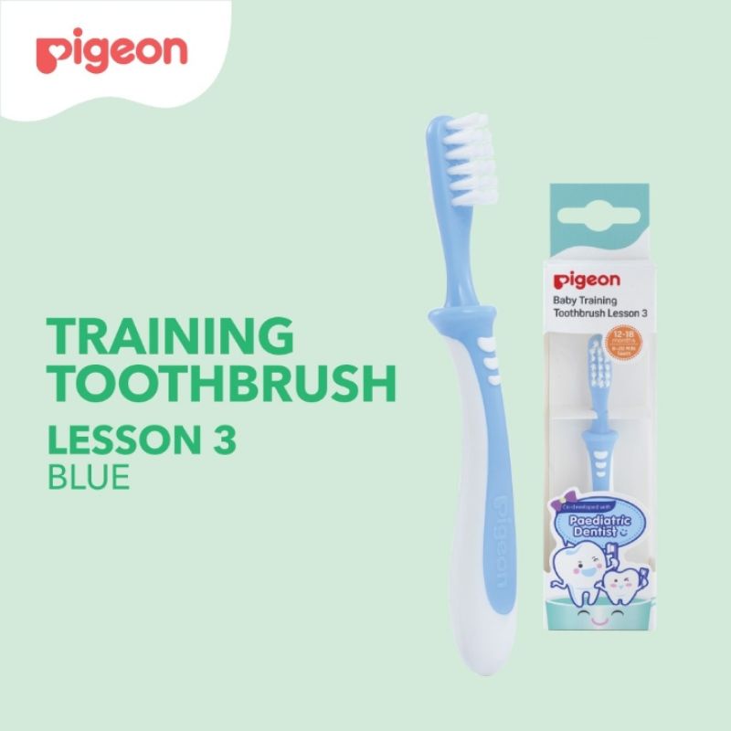 Pigeon Baby Training Toothbrush Lesson 3 | Sikat Gigi Bayi Tahap 3