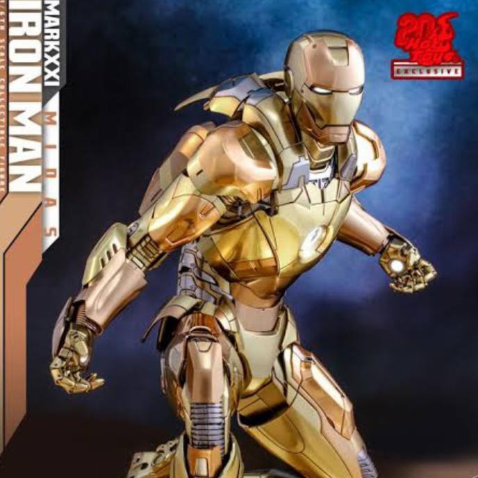 Hot Toys Iron Man Midas Diecast Mark Xxi Bib Jerinotoko