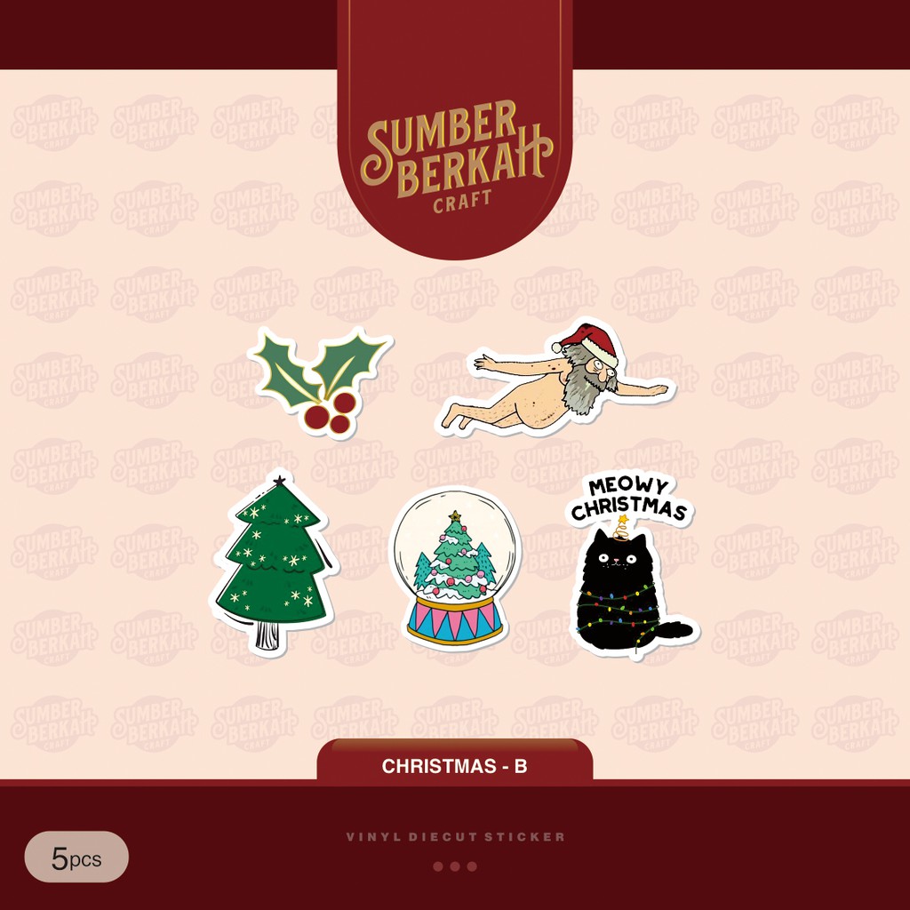 

STIKER NATAL CHRISTMAS MURAH