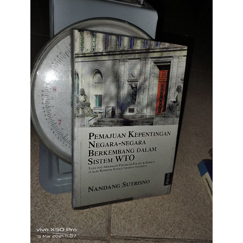 buku pemajuan kepentingan sistem WTO