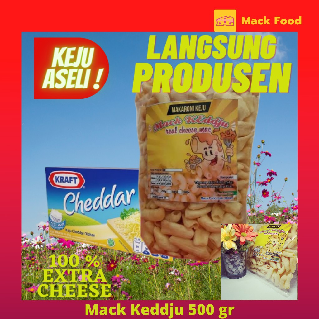 

MAC CHEESE SNACK MAKARONI KEJU MURAH MK39