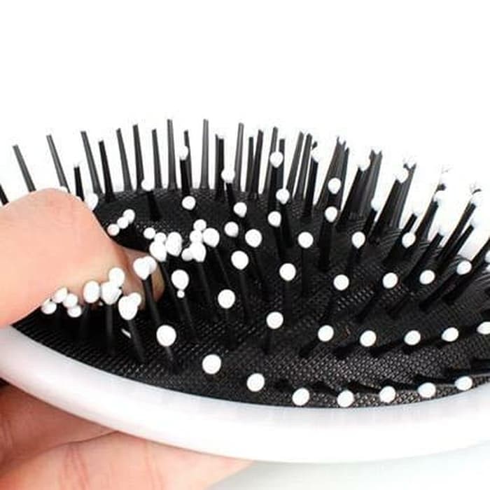 sisir pijat anti rontok karakter bunga mencegah rambut kusut/sisir rambut