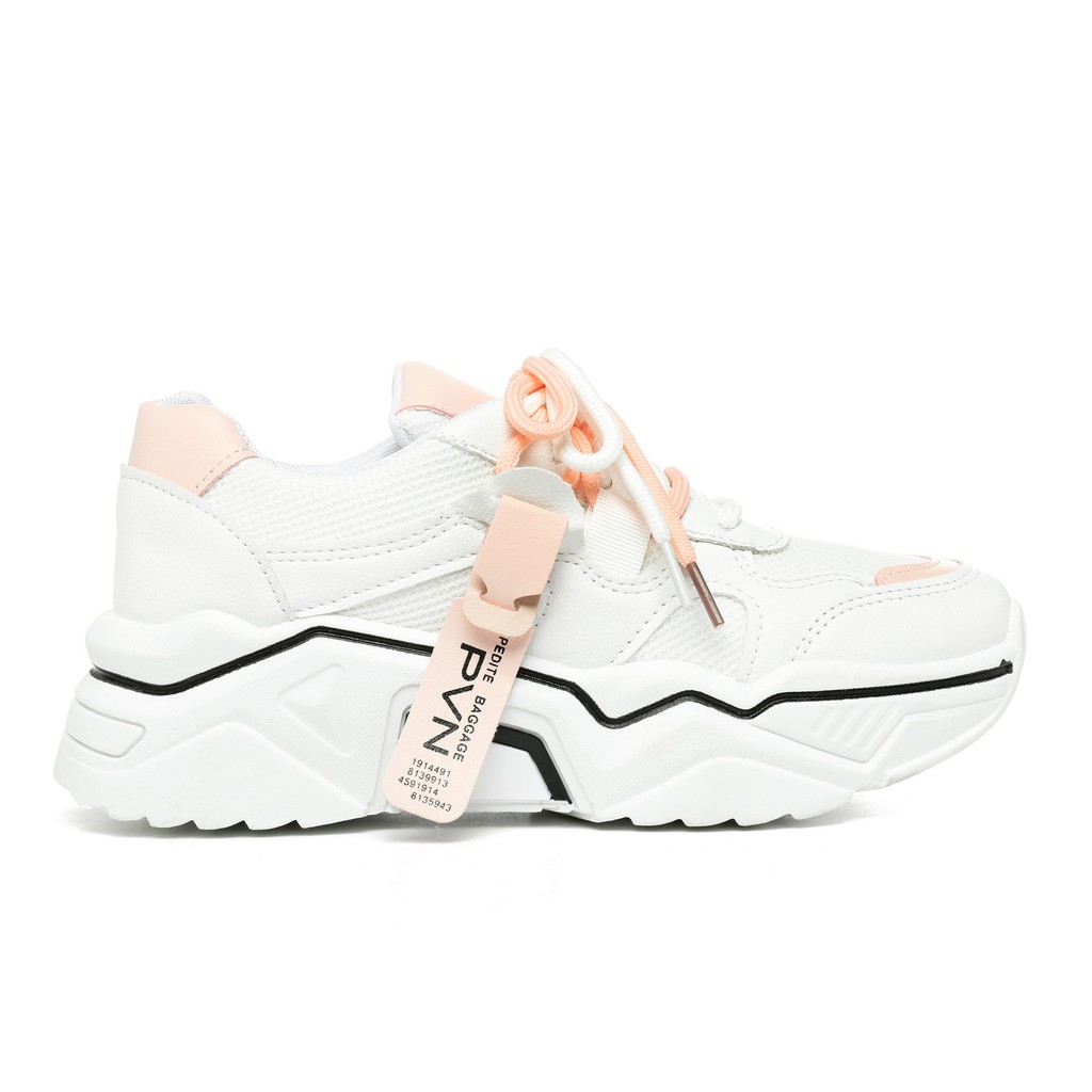 PVN Jipyeong Sepatu Sneakers Wanita Sport Shoes Casual Pink 099-1