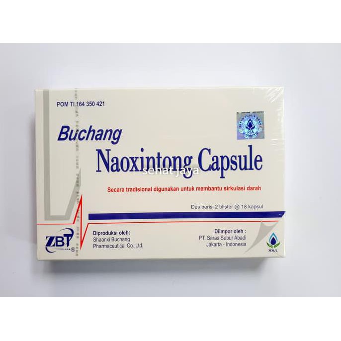 BUCHANG NAOXINTONG CAPSULE  (obat herbal stroke)